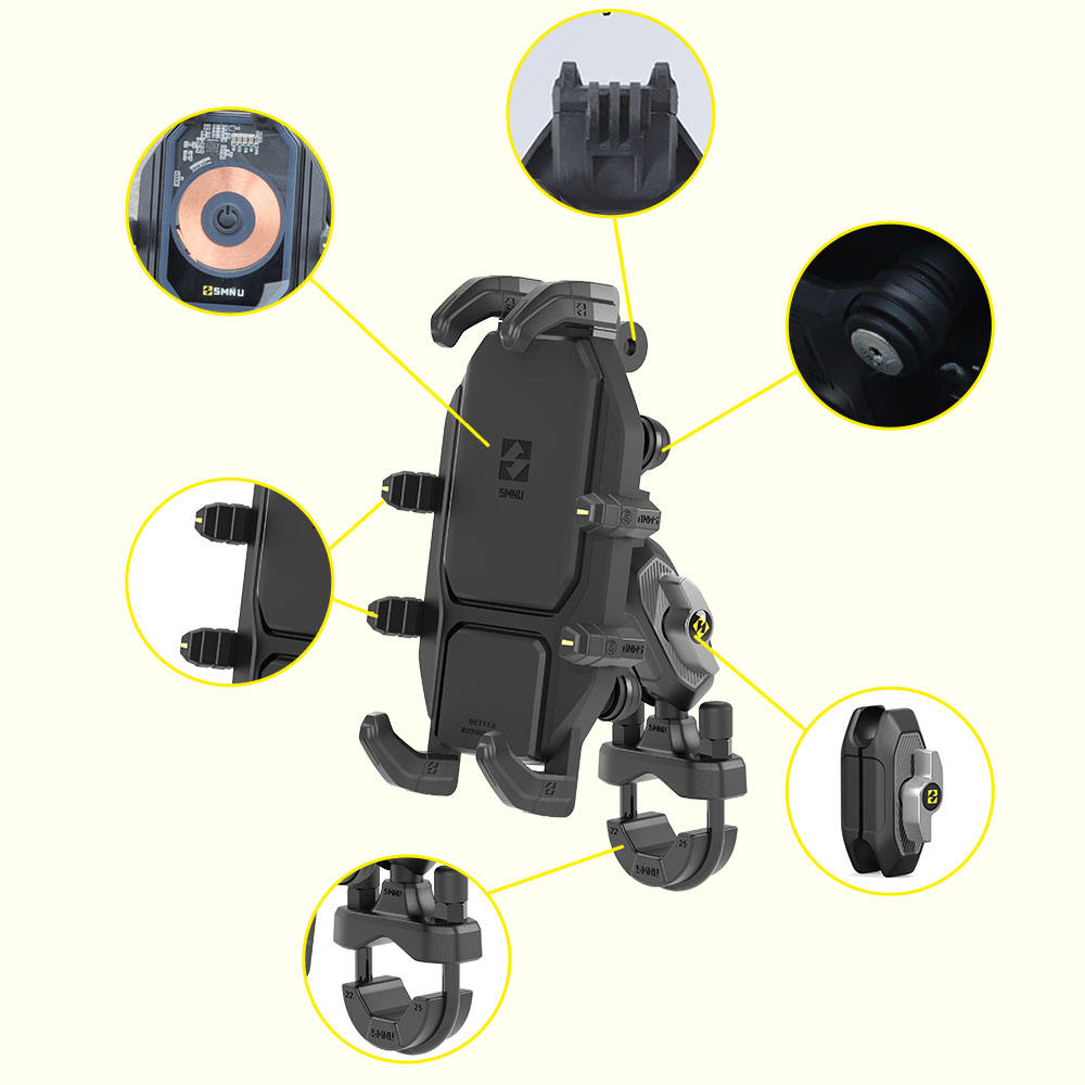 360° Motorcycle Phone Holder