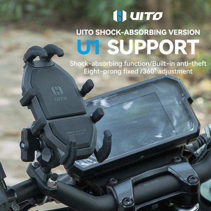 Anti-Shock Motorcycle Phone Mount