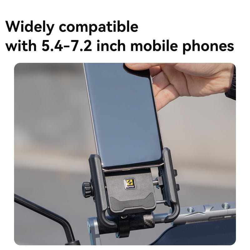 Motorcycle Mirror Phone Mount