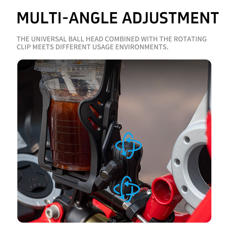 2-in-1 Motorcycle Cup Holder