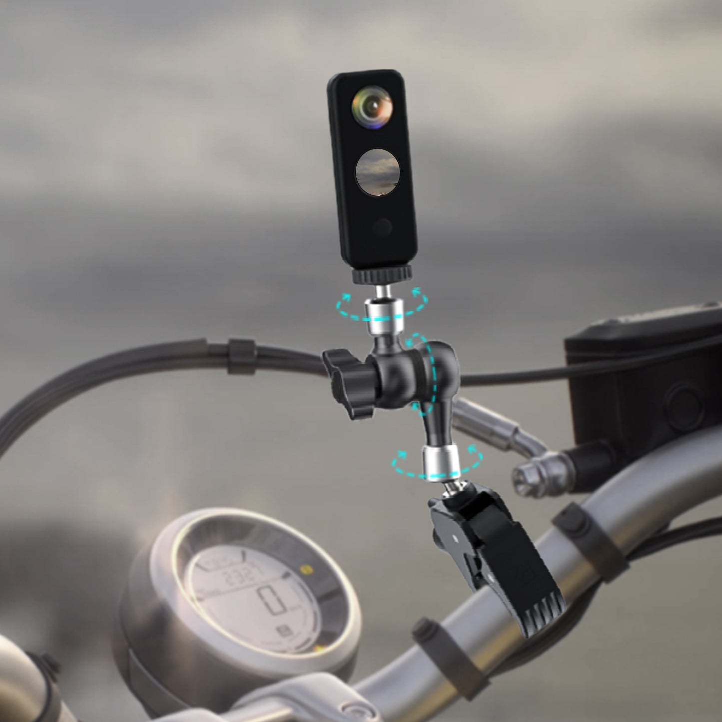 360° Magic Arm Motorcycle Mount