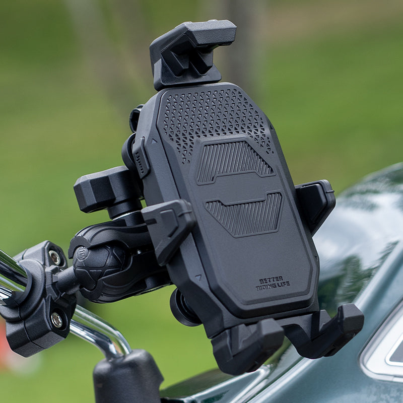 Anti-Theft Motorcycle Phone Mount