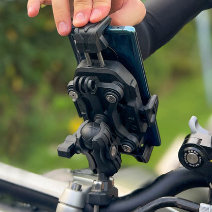 Anti-Theft Motorcycle Phone Mount