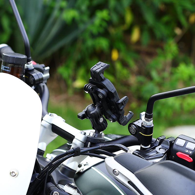 Anti-Theft Motorcycle Phone Mount