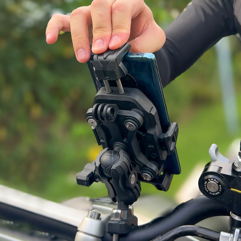 Anti-Theft Motorcycle Phone Mount